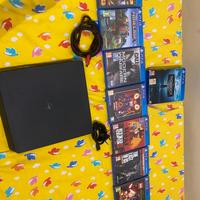 Playsation 4 con  3 account fortnite gta5 cod