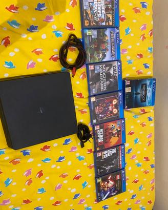 Playsation 4 con  3 account fortnite gta5 cod