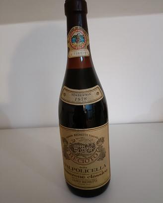 VINO AMARONE CLASSICO 1978 DELLA VALPOLICELLA