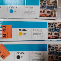 cartucce per stampante HP Laser Jet vari colori