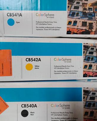 cartucce per stampante HP Laser Jet vari colori