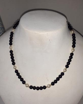 collana bicolore vintage 