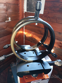 Anelli per telescopio+ barra a coda di rondine