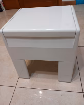 sgabelo bianco 70/80 firmato