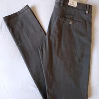 ZANELLA Pantalone NUOVO Originale in Cotone Grigio