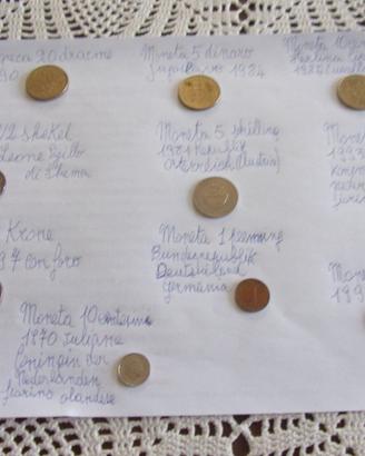 Monete: Grecia, Cipro, Jugoslavia, Olanda e altre