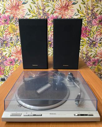 Giradischi Technics + diffusori Technics