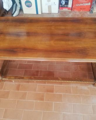 Tavolino da salotto in legno massello 