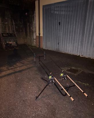 2 canne da carpfishing