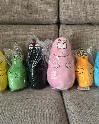 Barbapapá set 6 peluche