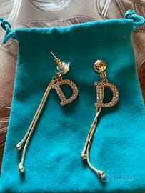 Orecchini con iniziale