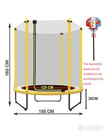 Trampolino per bambini
