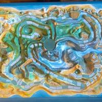 Plancia per gioco l'Isola di fuoco
