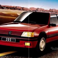 Dépliant Peugeot 205 1.9 GTI