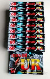 10 Musicassette Vintage MAXELL UR 60