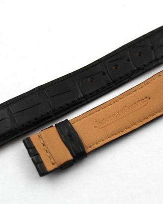 JaegerLe-Coultre Reverso Cinturino Cocco Nero 17mm