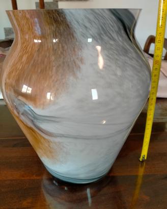 vaso in vetro colorato