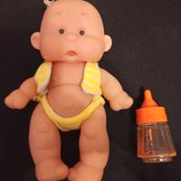 Bambola bambolotto con biberon Globo