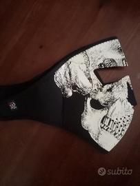 Maschera teschio moto