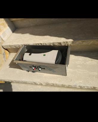 contenitore inox riscaldatore 