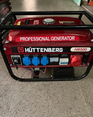 Generatore di corrente Huttenberg H8500 benzina