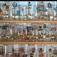 Collezione bicchieri birra.
