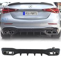 DIFFUSORE MERCEDES W206 AMG 21- LOOK C63 TERMINALI