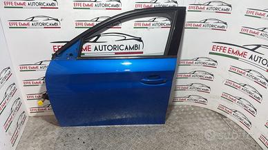 PORTA ANTERIORE SX SINISTRA PEUGEOT 208 2022 BLU