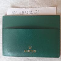 porta garanzia + sticker x Rolex  1603