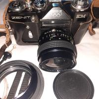 Macchina fotografica Zenith + obbiettivi +accessor