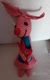 Canguro Pupazzo cotone Vicky h35 Ferma-porta 