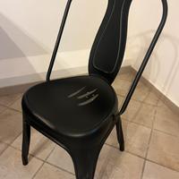 Sedie ferro stile industriale