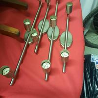 4 portafaretti metallo