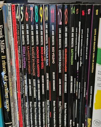 Love and Rockets 1-18 (Magic Press)
