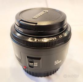 Ottica Canon ef 50mm 1:1.8