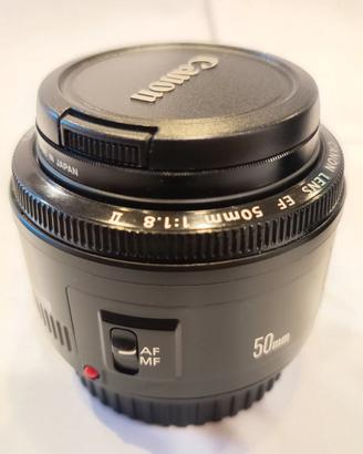 Ottica Canon ef 50mm 1:1.8