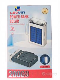 LEOVIN Power Bank Solar 20000 mAh