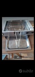 GRIGLIA ELETTRICA CAD ACCIAIO INOX LA GRIGIA