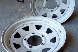 coppia di cerchi per Suzuki samurai ET 0 da 6 po