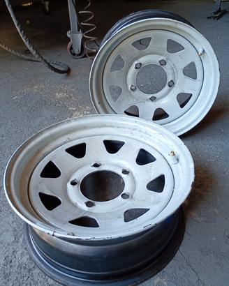 1 cerchio per Suzuki samurai ET 0 da 6 po
