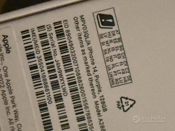 Iphone 14 128 gb