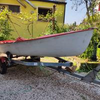 Deriva a vela Fly Junior in vetroresina