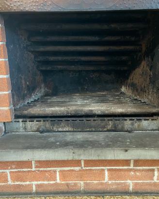 termo camino smontato e comodo da caricare