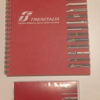Block.notes e mouse pad Trenitalia