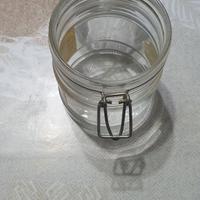 Vaso ermetico in vetro