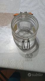 Vaso ermetico in vetro