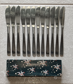 Coltelli da tavola 12 pezzi ACCIAIO INOX 18/10