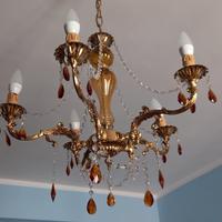 lampadario 5 luci.