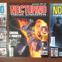 Nocturno cinema Lotto di 46 riviste anni 2001-2006