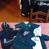 4 giubbotti bambino 3/6 mesi.